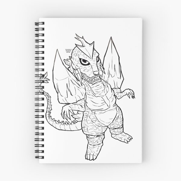 Item preview, Chibi Spacegodzilla Lineart designed and sold by DMDigitalManus.