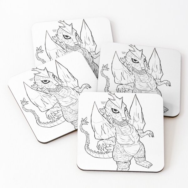Item preview, Chibi Spacegodzilla Lineart designed and sold by DMDigitalManus.