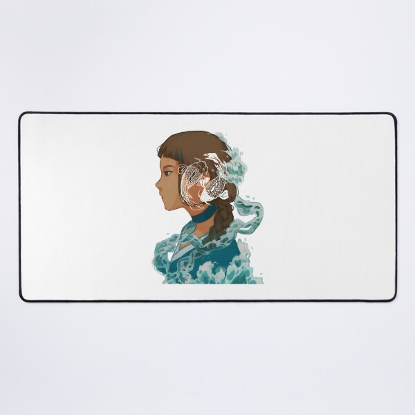 Item preview, Katara Waterbending Inspired Artwork with Elegant Blue Design designed and sold by nakpingin.