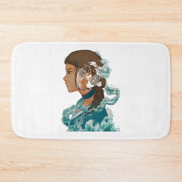 Item preview, Katara Waterbending Inspired Artwork with Elegant Blue Design designed and sold by nakpingin.