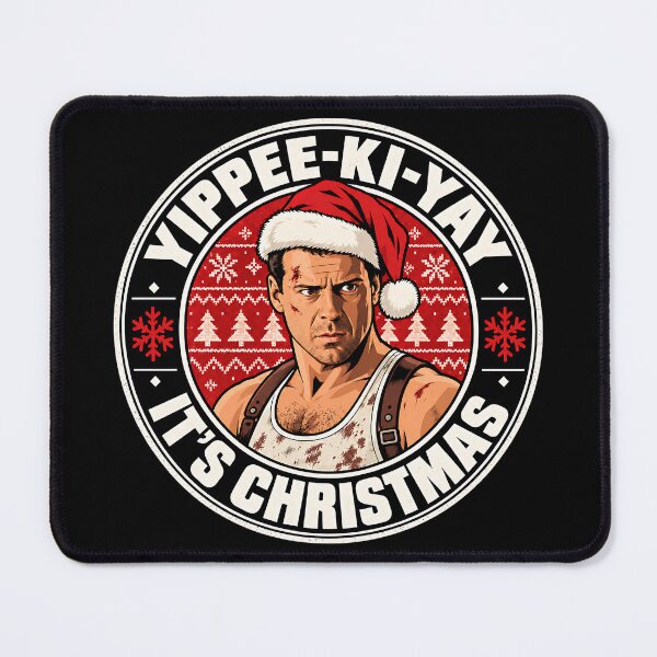 Item preview, Yippee Ki Yay Christmas designed and sold by Olena Du.