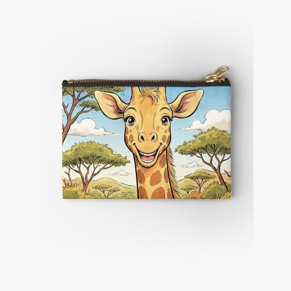 Item preview, Smiling Giraffe Anime Style designed and sold by Home Decor Art.
