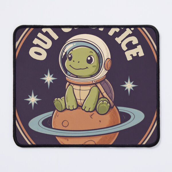 Item preview, Out of Office In Orbit - Funny Astronaut Turtle Design designed and sold by Mnyusshop.