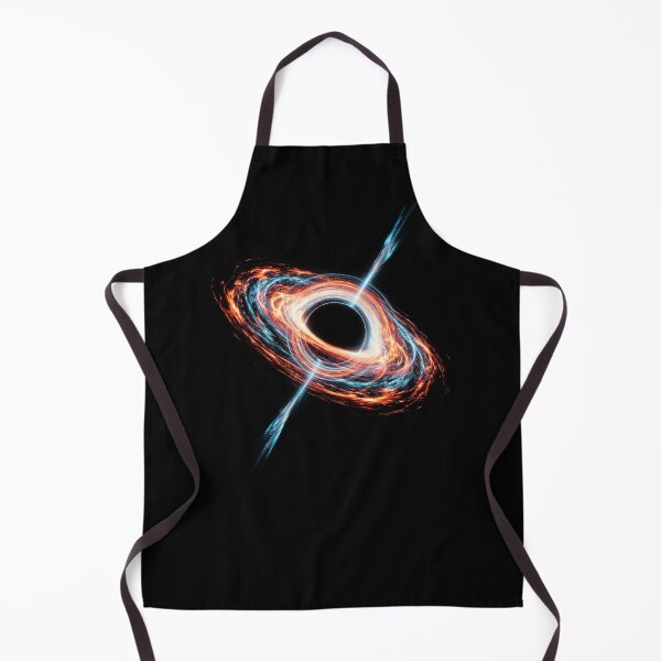 Item preview, Black Hole Event Horizon – Fiery Accretion Disk, Cosmic Space and Blue Relativistic Jet designed and sold by SOUFIANE1991.