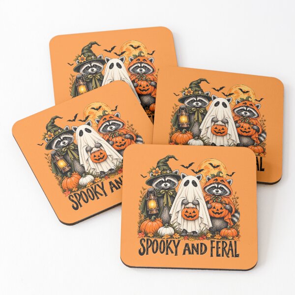 Item preview, Spooky And Feral, Trick Or Treat, Fright Night, 31 October, Spooky Season designed and sold by vintagearttee.