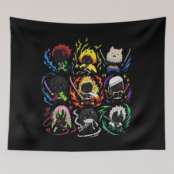 Item preview, Demon Slayer Chibi Cats designed and sold by McLeodAlice.