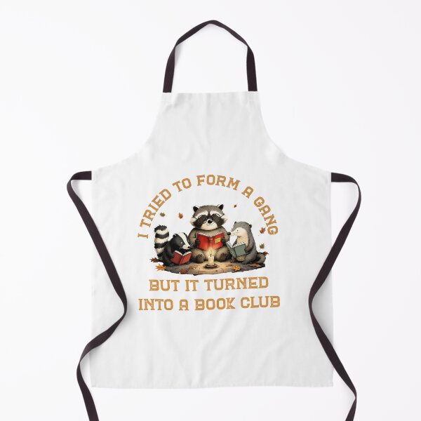 Item preview, I Tried to Form A Gang But It Turned Into A Book Club - Funny Raccoon & Skunk Reading Club designed and sold by MaciejRudzinsky.