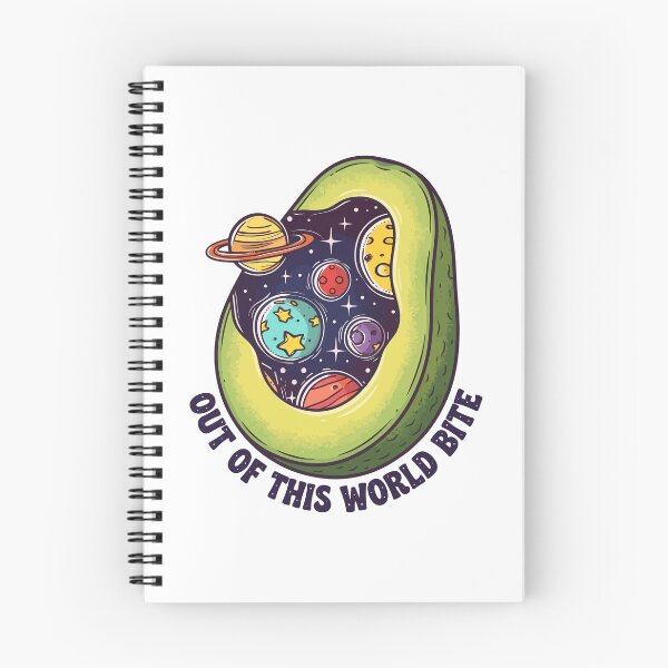 Item preview, Out Of This World Bite Cosmic Avocado Space Planets designed and sold by Amir Faysal.