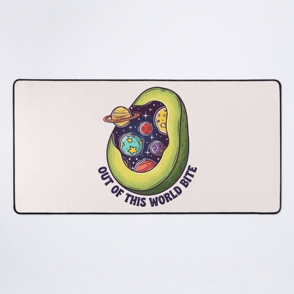 Item preview, Out Of This World Bite Cosmic Avocado Space Planets designed and sold by Amir Faysal.