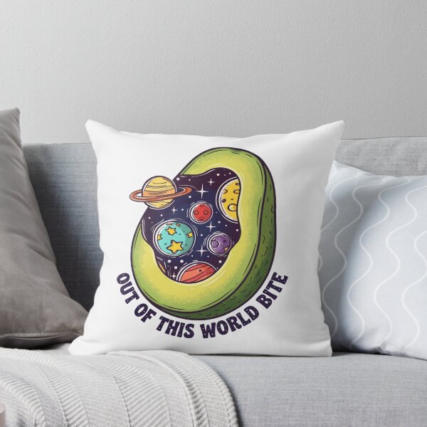 Item preview, Out Of This World Bite Cosmic Avocado Space Planets designed and sold by Amir Faysal.