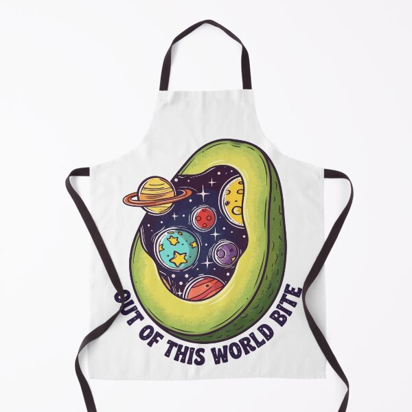 Item preview, Out Of This World Bite Cosmic Avocado Space Planets designed and sold by Amir Faysal.