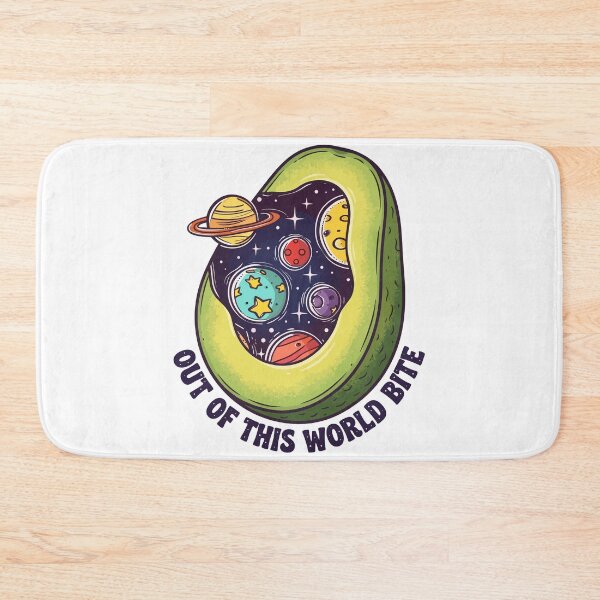 Item preview, Out Of This World Bite Cosmic Avocado Space Planets designed and sold by Amir Faysal.