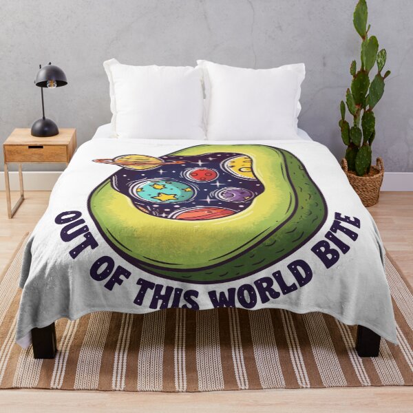 Item preview, Out Of This World Bite Cosmic Avocado Space Planets designed and sold by Amir Faysal.