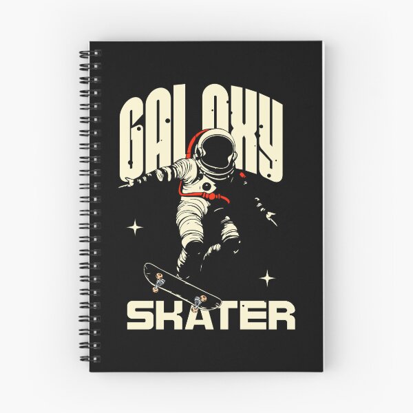 Item preview, GALAXY SKATER Astronaut Skateboard Space Retro Design designed and sold by FeverVoid.