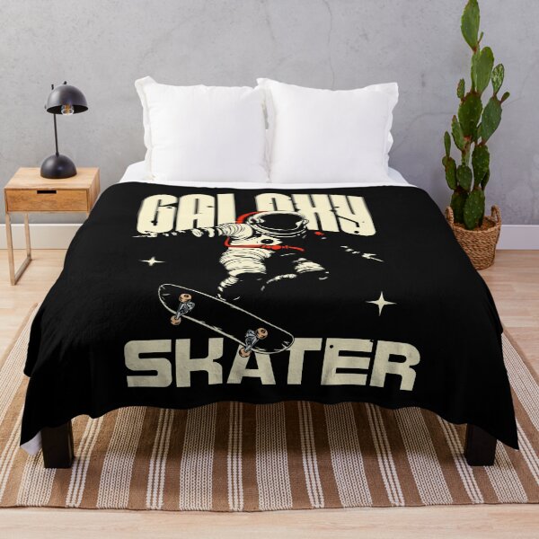 Item preview, GALAXY SKATER Astronaut Skateboard Space Retro Design designed and sold by FeverVoid.