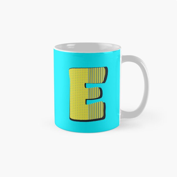 Item preview, Pop Art Letter E - Initial design of the Letter E designed and sold by Fun Funky Designs.
