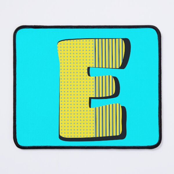 Item preview, Pop Art Letter E - Initial design of the Letter E designed and sold by Fun Funky Designs.