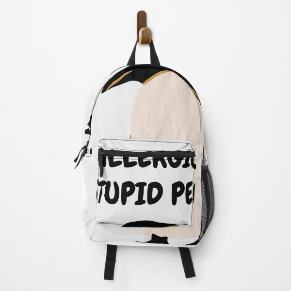 Item preview, Allergic to stupid people funny sarcastic penguin designed and sold by Jazzytouch.
