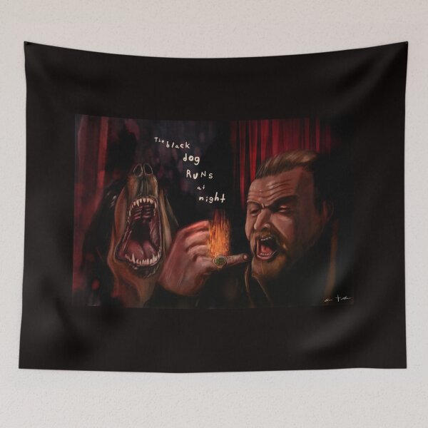 Item preview, Twin Peaks The Black Dog Runs at Night designed and sold by MisfitToyArt.