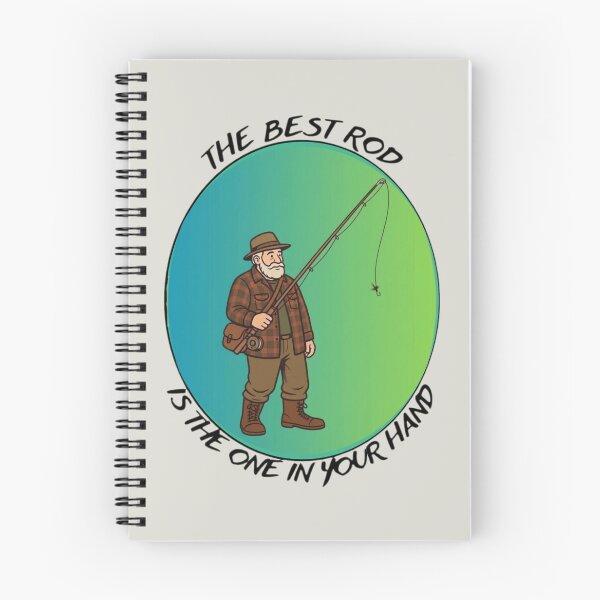 Item preview, The Best Rod Is The One In Your Hand - Funny Fishing designed and sold by Stefanrajzer.