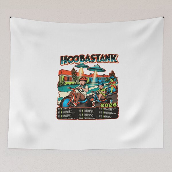 Item preview, Hoobastank 2026 North America Tour designed and sold by QuirkNestHalls.