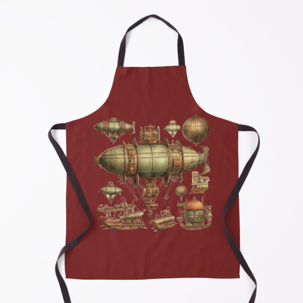 Item preview, Steampunk Ship Art designed and sold by born30.