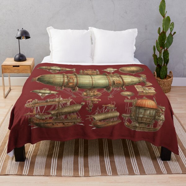 Item preview, Steampunk Ship Art designed and sold by born30.