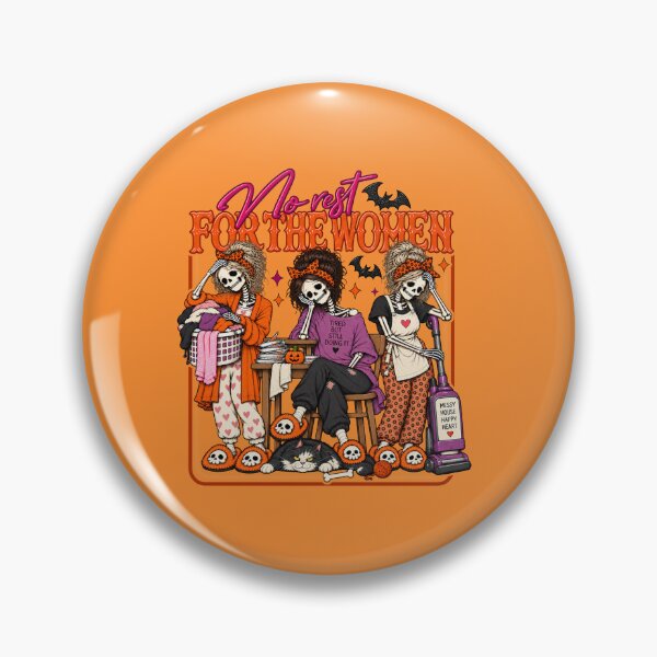 Item preview, No Rest For The Women, Trick Or Treat, Fright Night, 31 October, Spooky Season designed and sold by vintagearttee.
