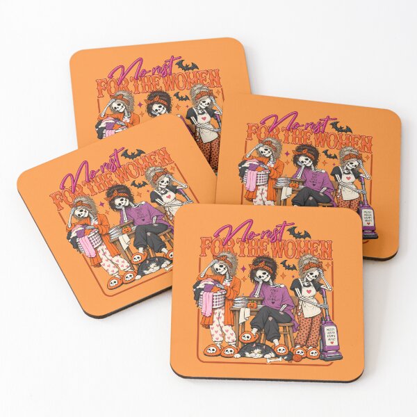 Item preview, No Rest For The Women, Trick Or Treat, Fright Night, 31 October, Spooky Season designed and sold by vintagearttee.
