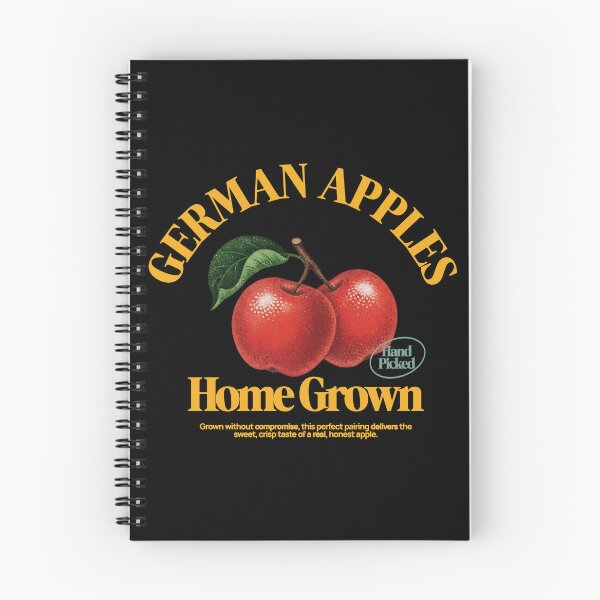 Artikelvorschau, GERMAN APPLES Home Grown Retro Apfel Vintage Design entworfen und verkauft von FeverVoid.