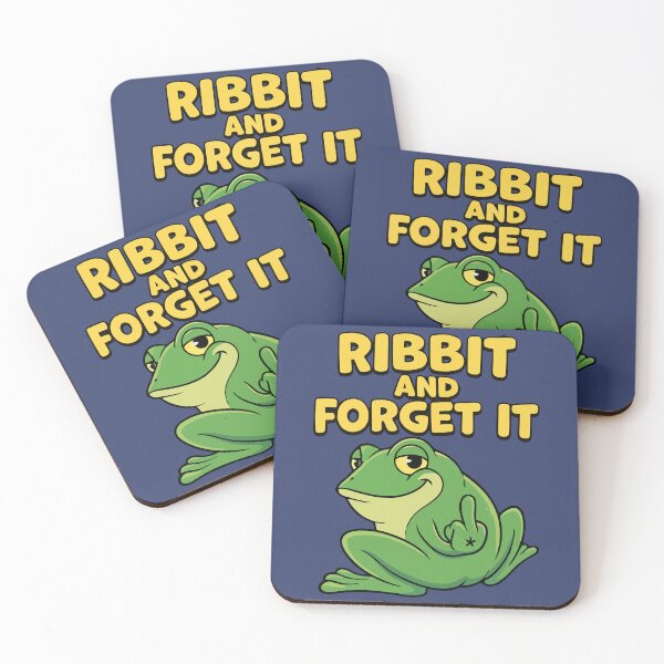 Item preview, Ribbit And Forget It Sarcastic Frog Middle Finger designed and sold by Amir Faysal.