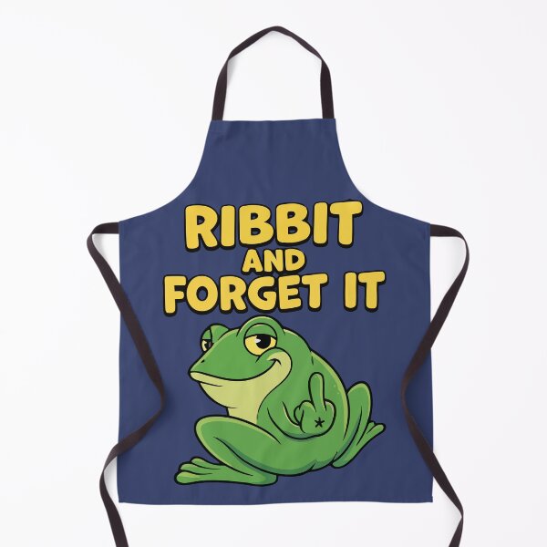 Item preview, Ribbit And Forget It Sarcastic Frog Middle Finger designed and sold by Amir Faysal.