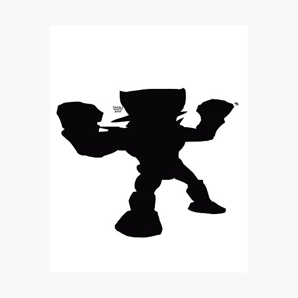 Artikelvorschau, ChibiZilla! Mazinger Z Silhouette entworfen und verkauft von ChibiZilla.