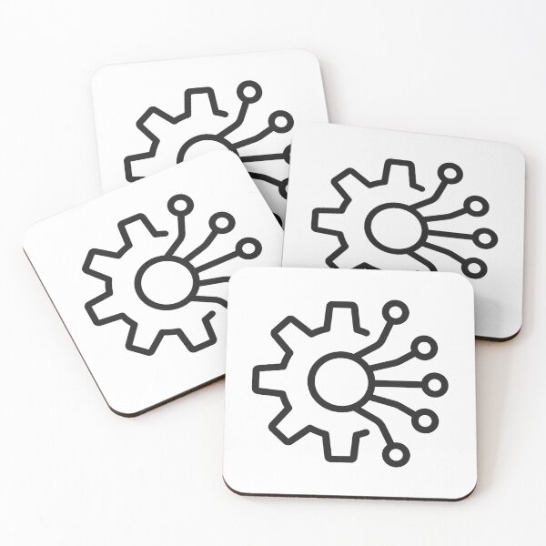 Item preview, AI Automation Gear Line Icon designed and sold by VectorForge Studio.