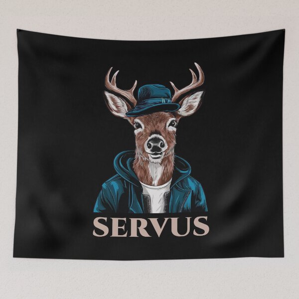 Item preview, Servus Hirsch Bayern Geweih Snapback Alpen designed and sold by Loona97.