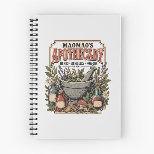 Item preview, Maomao's apothecary herbs fan art designed and sold by Olena Du.
