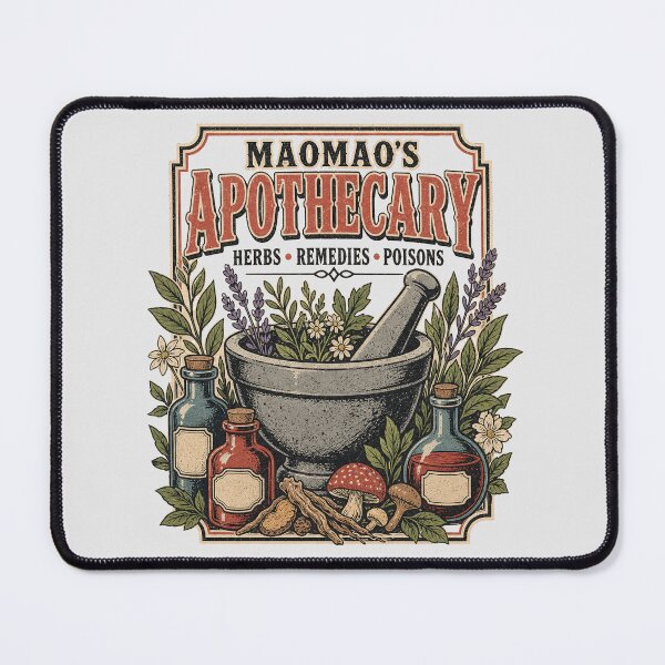 Item preview, Maomao's apothecary herbs fan art designed and sold by Olena Du.