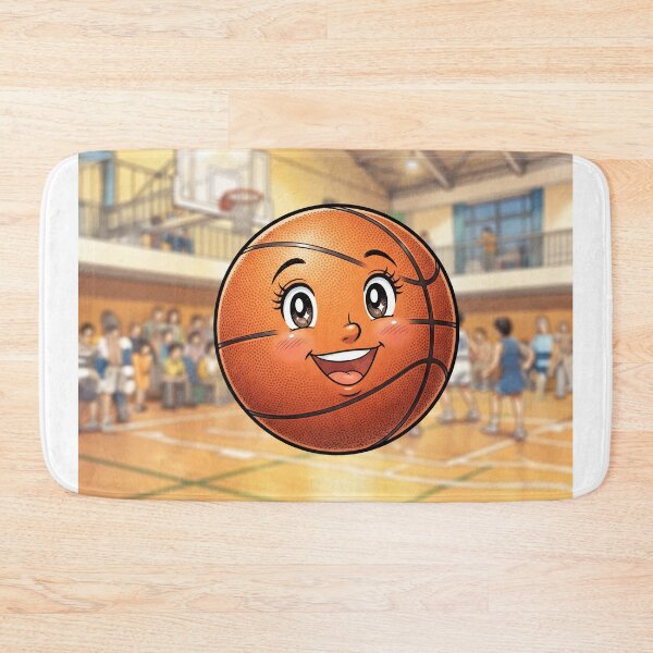 Item preview, Smiling Basketball Anime Style designed and sold by Home Decor Art.
