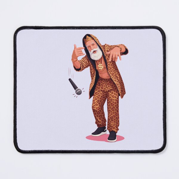 Item preview, Cool Rapper Mic Drop Hip Hop King Leopard Tracksuit designed and sold by KungPowUnicorn.