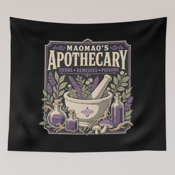 Item preview, Maomao's apothecary designed and sold by Olena Du.