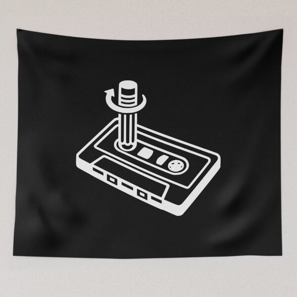 Item preview, Cassette with pencil – Retro music of the 80s designed and sold by FeverVoid.