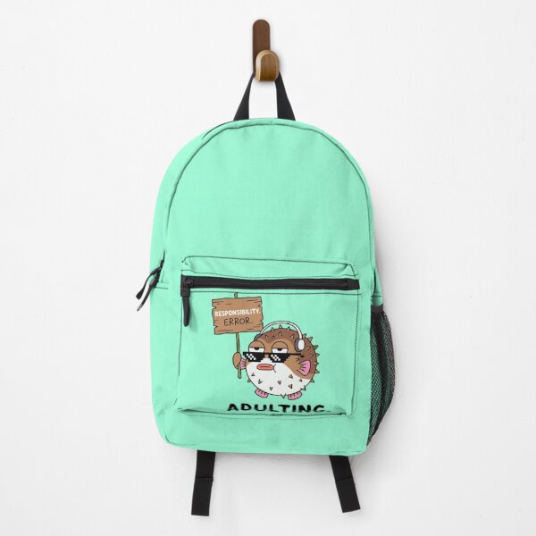 Item preview, Adulting Responsibility Error Cool Pufferfish designed and sold by Amir Faysal.