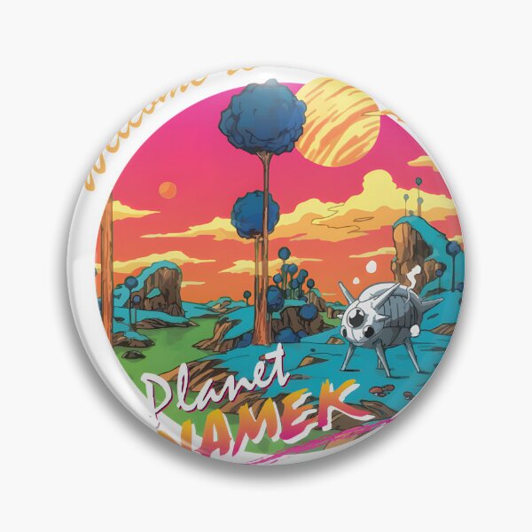 Item preview, Dragon Ball Inspired Planet Namek Artwork with Vibrant Green Landscape and Fantasy Sci-Fi Elements designed and sold by Alexandra Str.