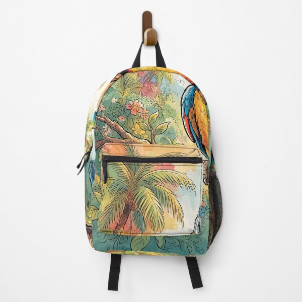 Item preview, Smiling Parrott Anime Style designed and sold by Home Decor Art.