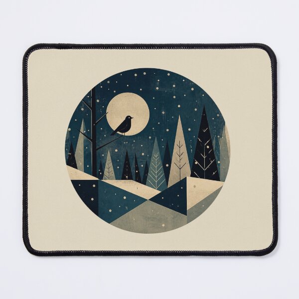 Item preview, Midnight Forest – Moon Bird designed and sold by mellow-koko.
