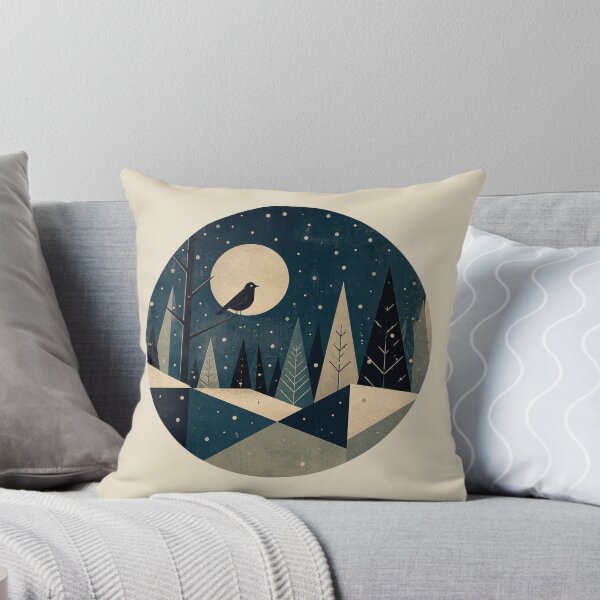 Item preview, Midnight Forest – Moon Bird designed and sold by mellow-koko.