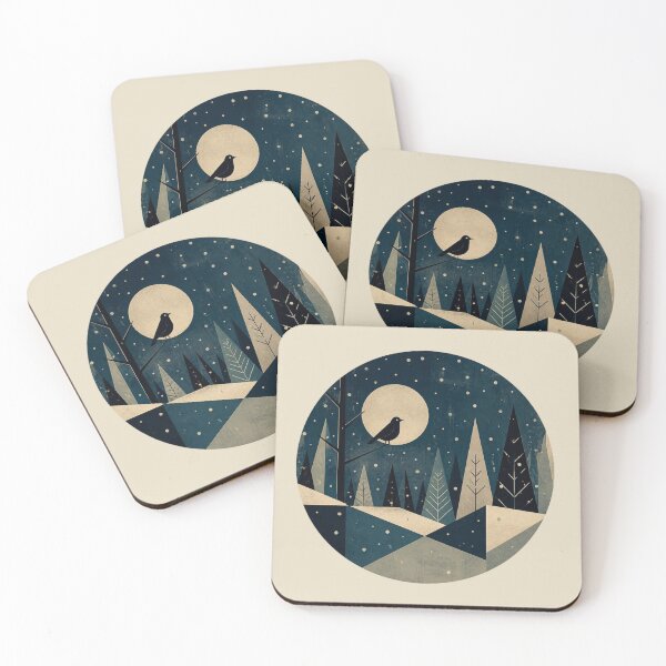 Item preview, Midnight Forest – Moon Bird designed and sold by mellow-koko.