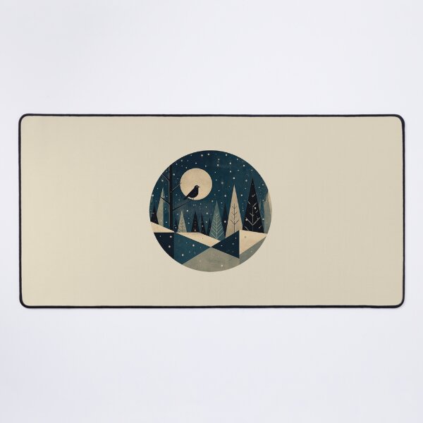 Item preview, Midnight Forest – Moon Bird designed and sold by mellow-koko.