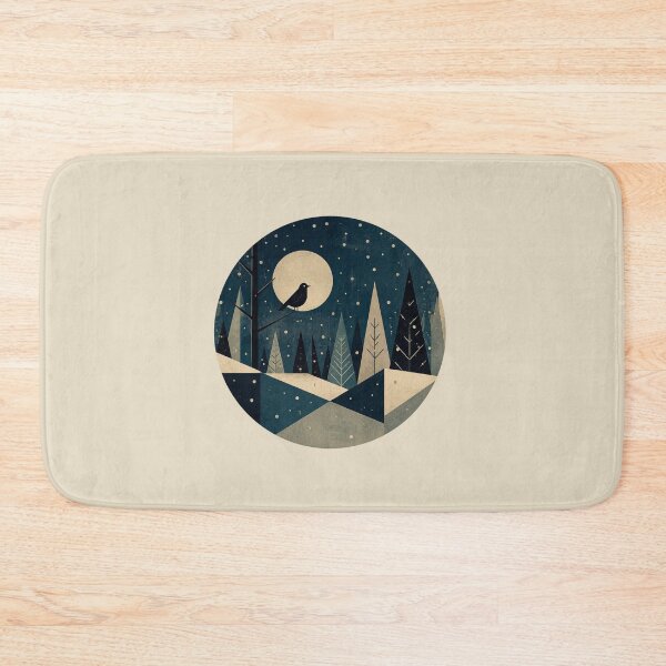 Item preview, Midnight Forest – Moon Bird designed and sold by mellow-koko.