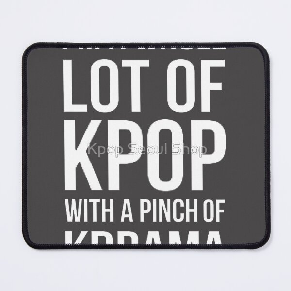 Item preview, A Lot of Kpop Inspired Black Design for Music Lovers designed and sold by SpaceWaifu.